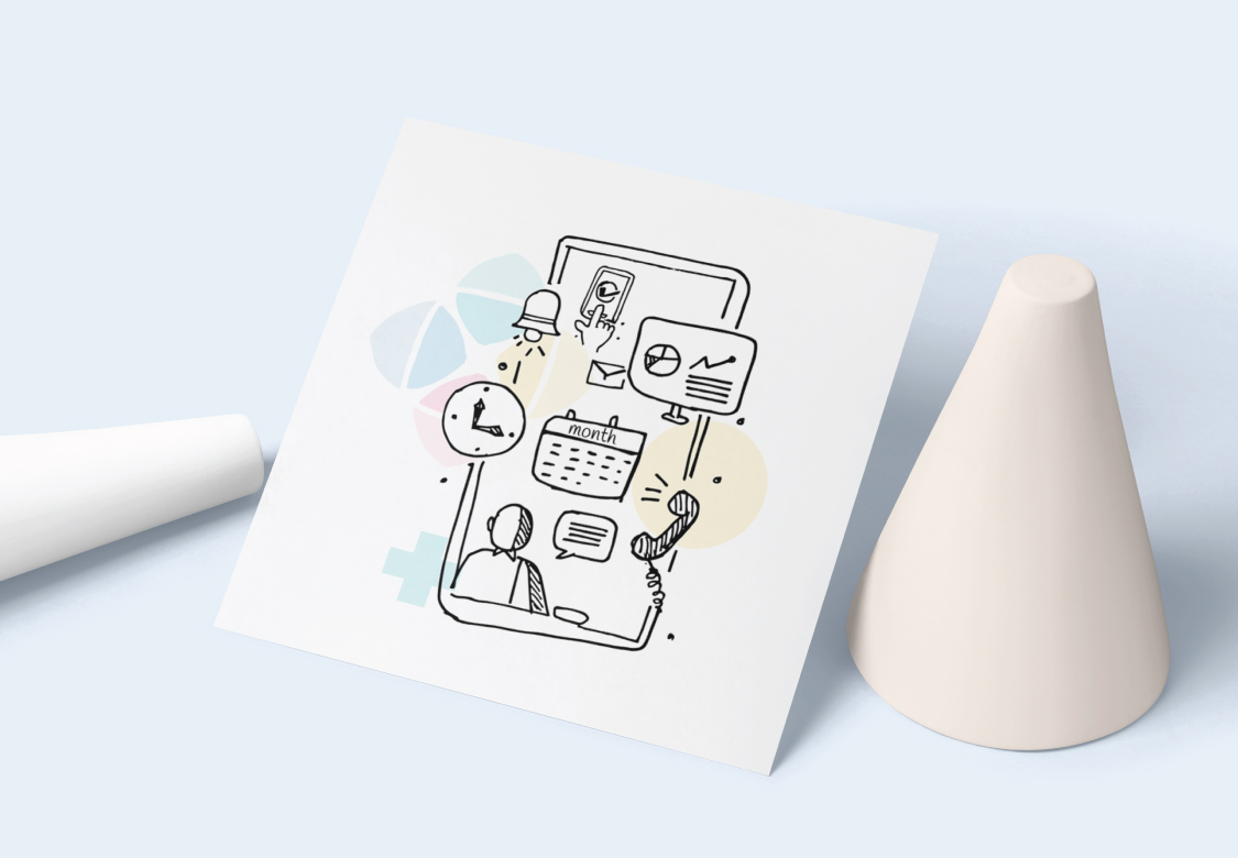 Infographic illustrations for Mobihealth | Greyphyte